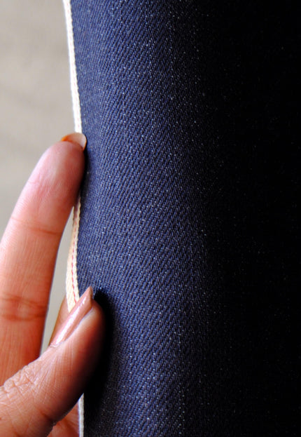 Japanese Selvedge Denim Fabric - 33" Wide, 396 GSM (14 oz)