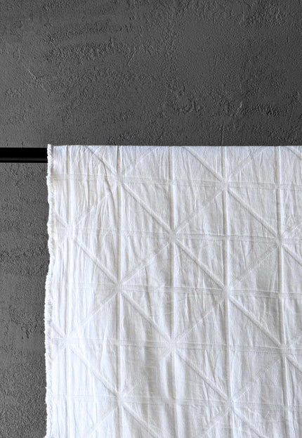 Organic Cotton Quilted Fabric by the yard, 56" wide, 350 GSM