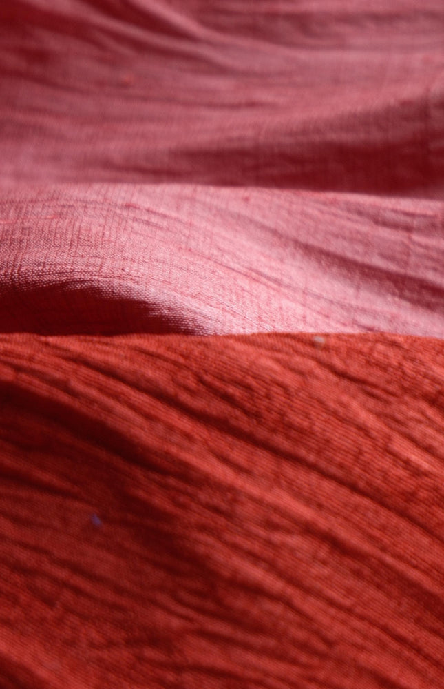 Raw Mulberry Dupion Silk Fabric | 44” Wide | 210 GSM | 26 Momme Silk