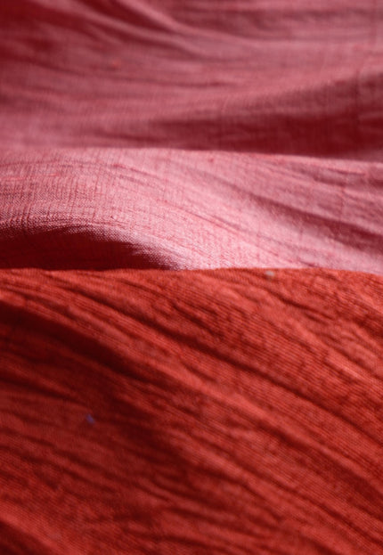 Raw Mulberry Dupion Silk Fabric | 44” Wide | 210 GSM | 26 Momme Silk