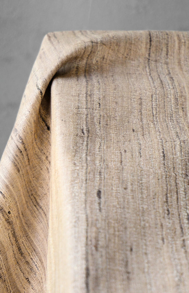 Handwoven Tussar Silk Fabric by the Yard | Wild Silk | 44” Wide | 190 GSM