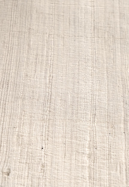 Naturally Beige Handwoven Eri Peace silk by the yard, 44" wide, 252 GSM