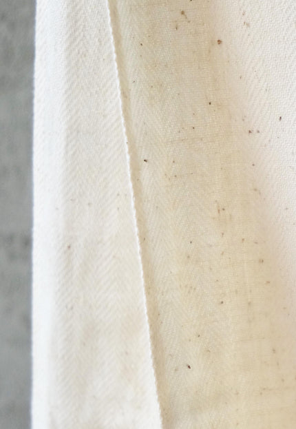 Handwoven Kala Cotton Herringbone Fabric | 45" Wide | 215 GSM