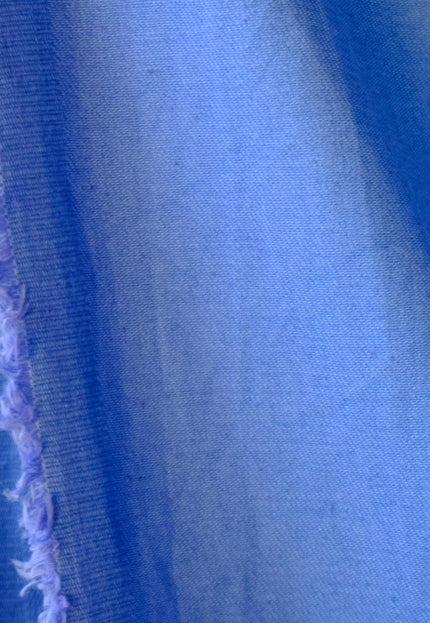 Powder Blue Cotton Drill Fabric by the Yard, 250 GSM Twill, 56" inches wide