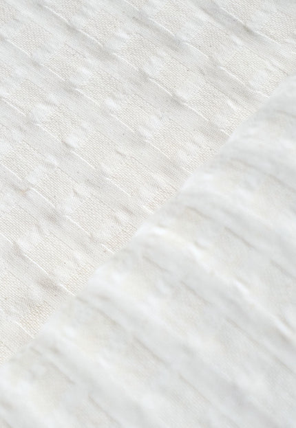 Handwoven Kala Cotton Dobby Fabric, 170 GSM Textured Cotton, 45” Wide