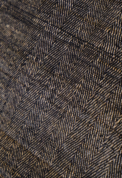 Reversible Handwoven Tussar Silk Fabric, 220 GSM Wild Silk, 44” Wide