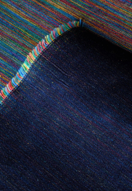 Rainbow Reversible Denim Fabric | 320 GSM | 56” inches Wide | 9.44 oz Denim - By the Yard