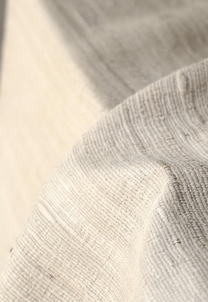 Naturally Beige Handwoven Eri Peace silk by the yard, 44" wide, 252 GSM