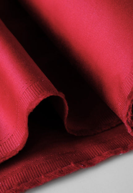 Pure Tencel™ Maroon Suiting Fabric by the yard, 56 inches wide, 245 GSM