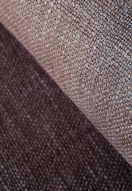 Lightly Starched Wool-Linen Fabric by the yard, 370 GSM, 56” Wide
