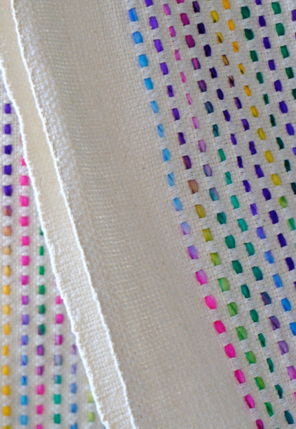 Quilted Cotton-Wool Jacquard Fabric, 40" Wide, 630 GSM