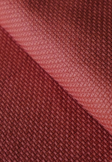 Pure Cotton Hopsack Weave Fabric by the yard, 260 GSM, 54" Wide