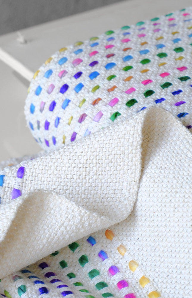 Quilted Cotton-Wool Jacquard Fabric, 40" Wide, 630 GSM