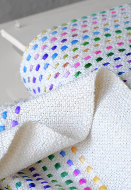 Quilted Cotton-Wool Jacquard Fabric, 40" Wide, 630 GSM