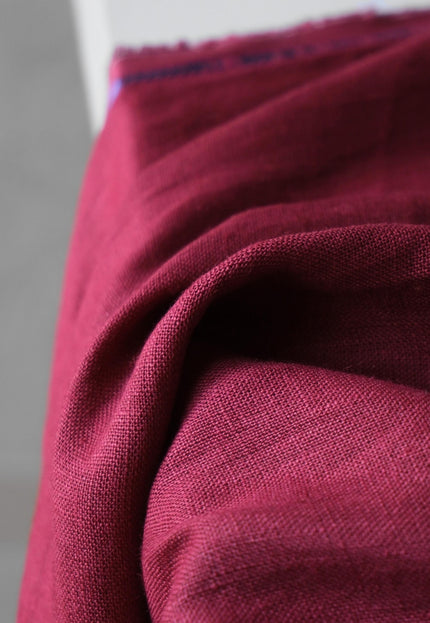 Softened Linen Fabric by the yard, 56" inches wide, 40s lea, 165 GSM