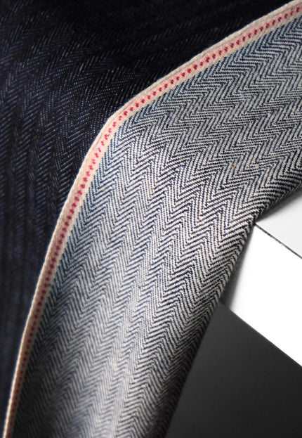 Japanese Selvedge (Herringbone weave) Denim Fabric - 33" Wide, 396 GSM (14oz)