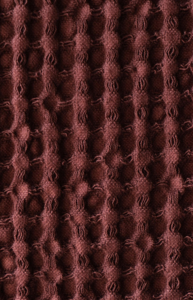 Pure Cotton Waffle Pique fabric, 58" wide, 277 GSM