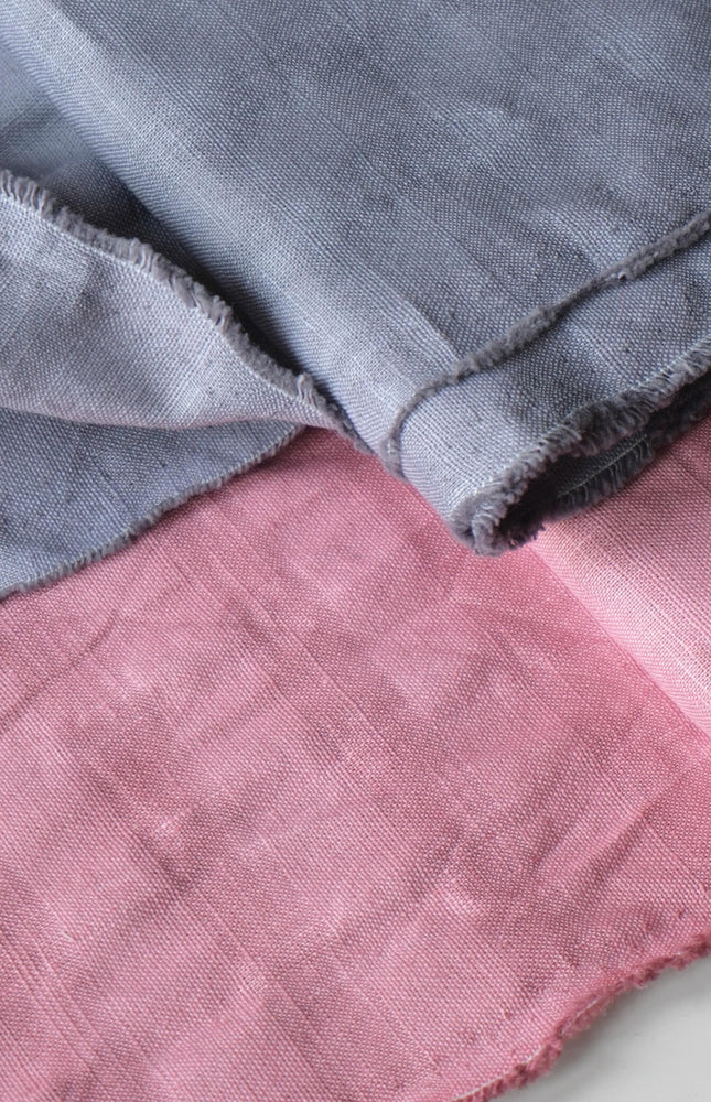 Self-Checkered Hemp Fabric, 58" Wide, 150 GSM
