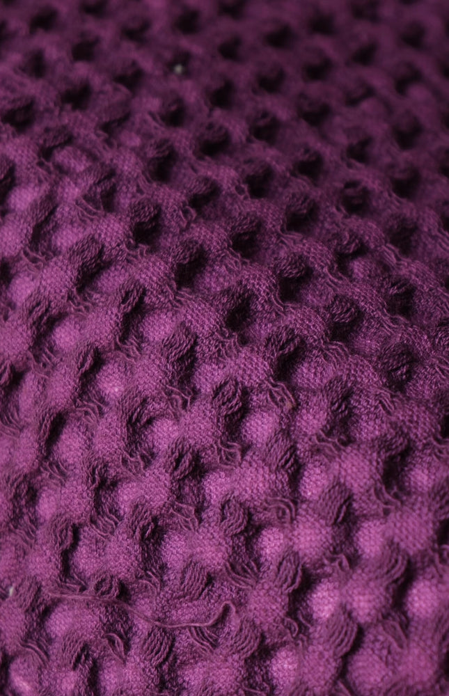 Pure Cotton Waffle Pique fabric, 58" wide, 277 GSM