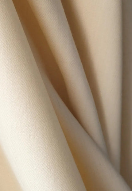 Heavyweight Merino Wool Herringbone Fabric, 390 GSM, 58” Wide